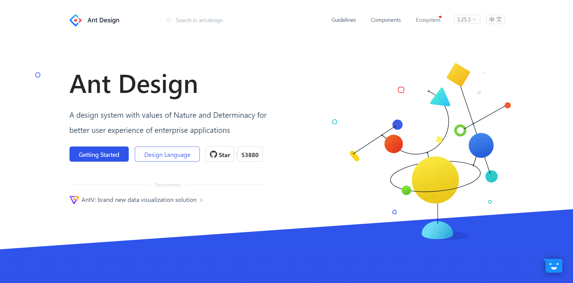 Ant Design landing page