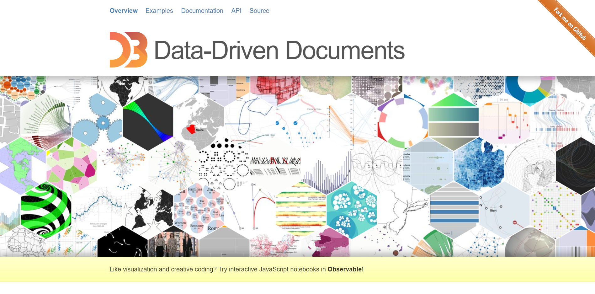 D3 landing page