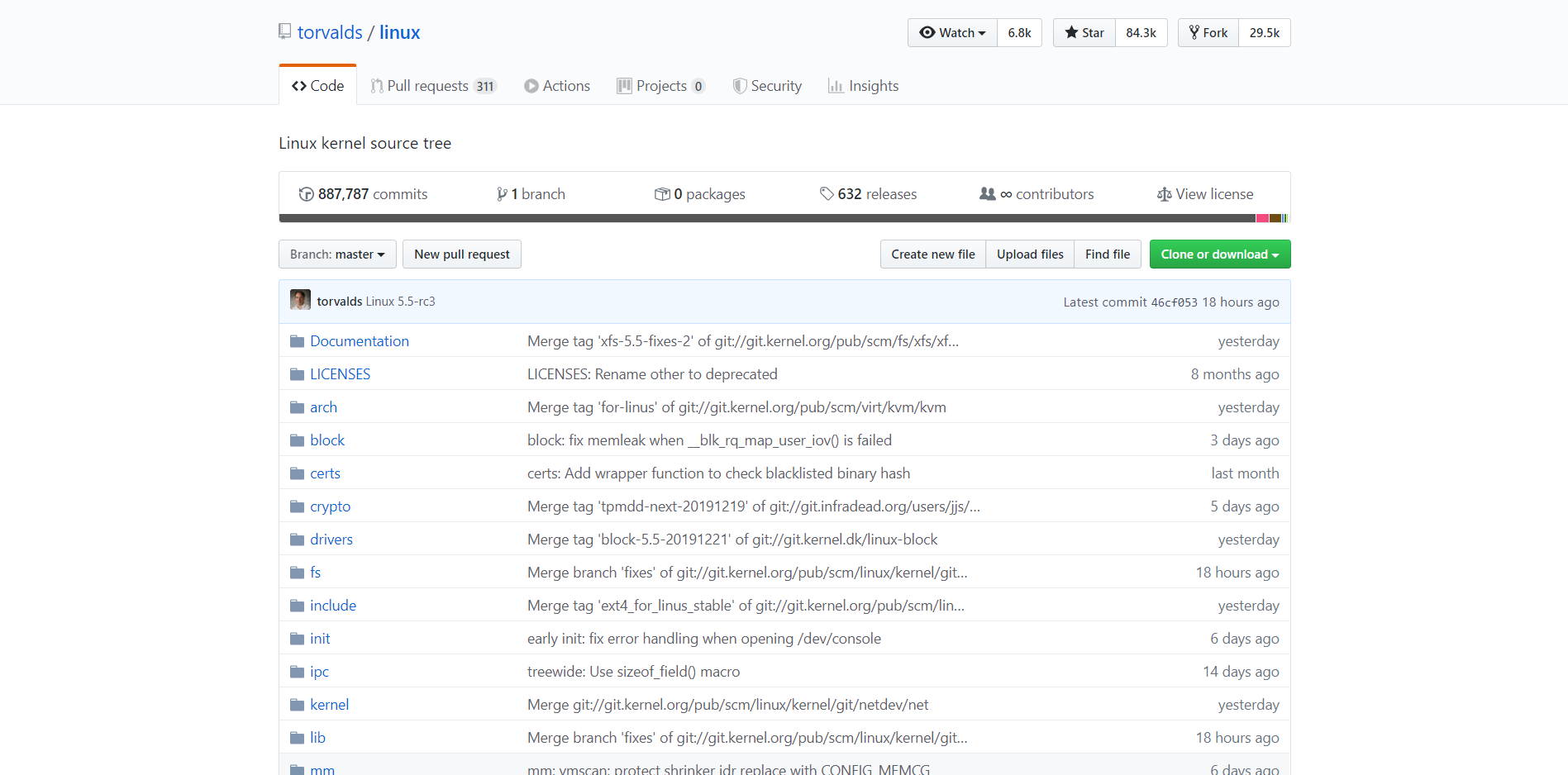 Linux GitHub mirror