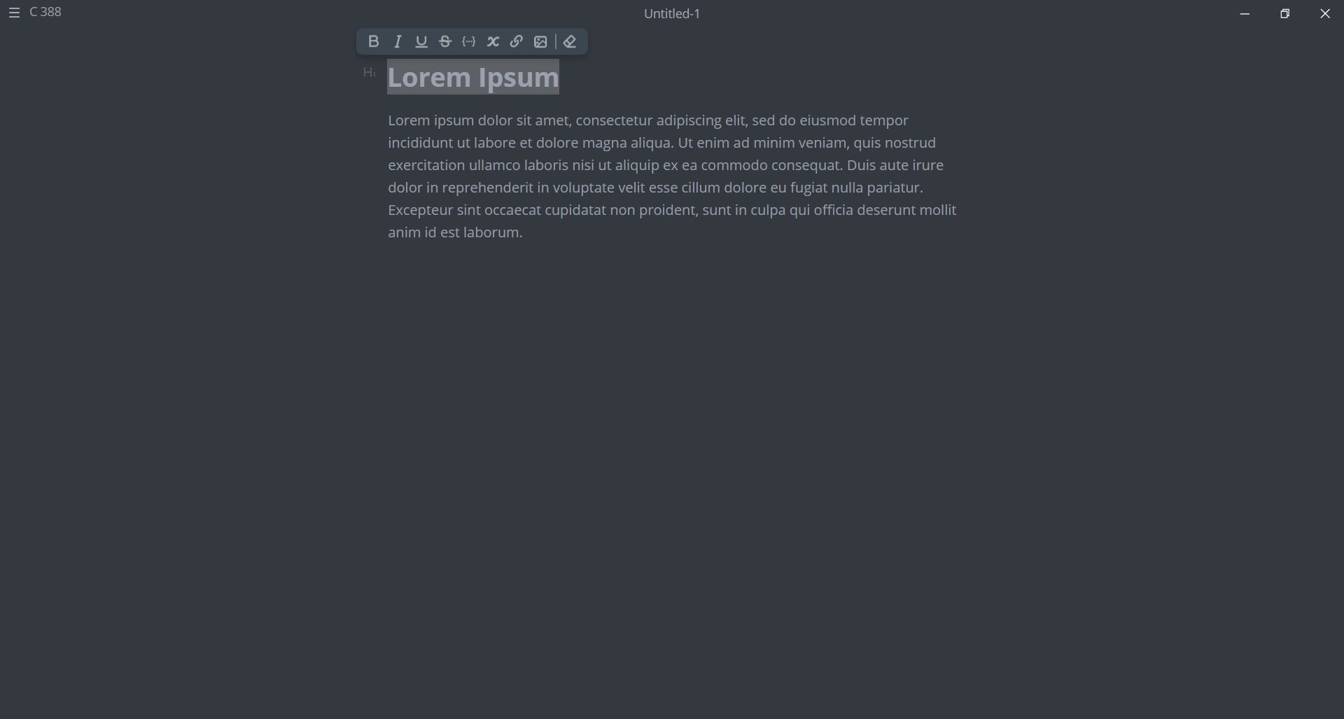 Mark Text editor