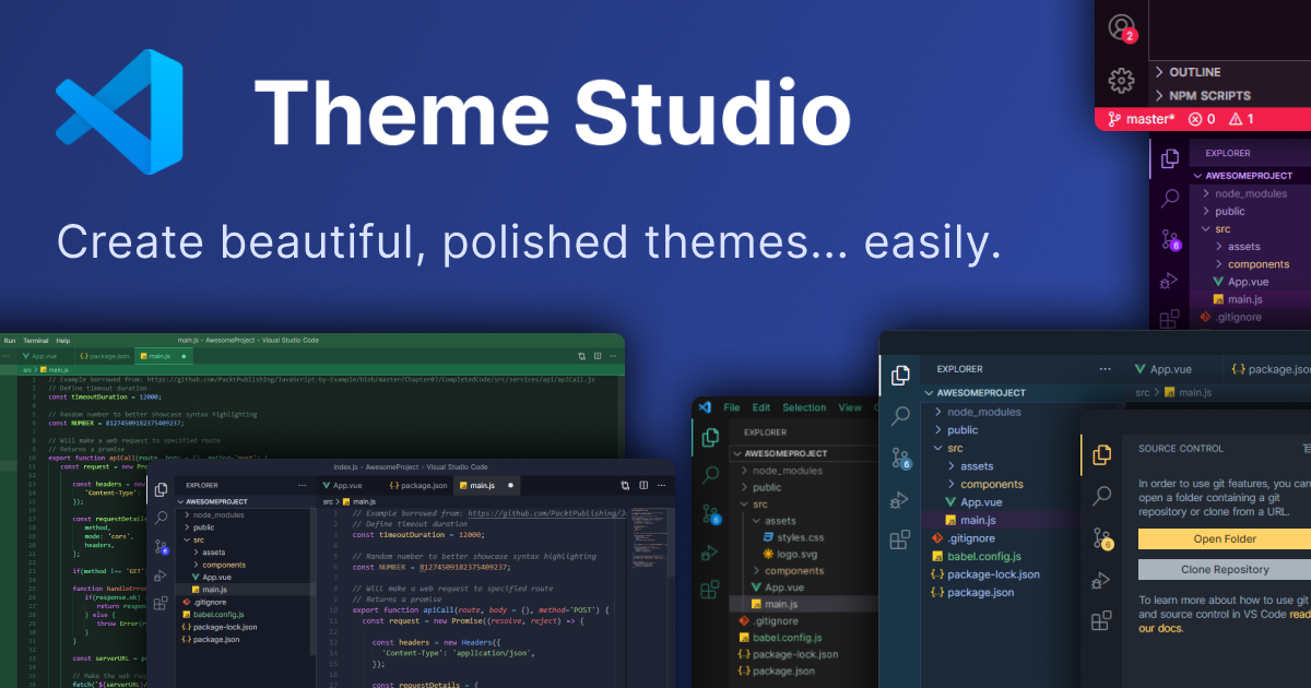 VS Code Theme Studio